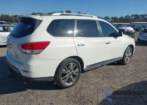 2013 Nissan Pathfinder Platinum из США, поврежденный, VIN 5N1AR2MM5DC660506